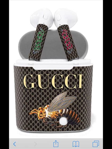 custom airpods gucci|airpods custom gucci.